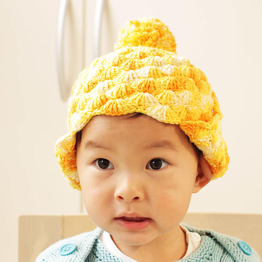 苏苏姐家全手工棉线宝宝儿童菠萝毛线团帽子婴儿编织材料包 商品图1