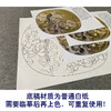 【有步骤、大彩图】郑玲玲工笔画白描底稿小品《静思春意》广玉兰初学者临摹花鸟线稿ZL67 商品缩略图3
