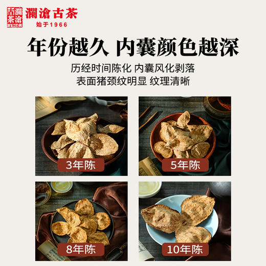 澜沧古茶妈妈2021年新会陈皮4个年份套组80g/盒 商品图2