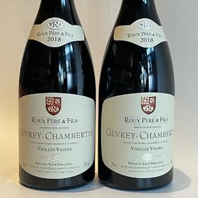 胡氏父子酒庄热夫雷尚贝丹红葡萄酒2018Roux Pere & Fils Gevrey Chambertin AOC 2018