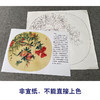 【有步骤、大彩图】郑玲玲工笔画白描底稿小品《硕实》石榴初学者临摹花鸟线稿ZL85 商品缩略图2