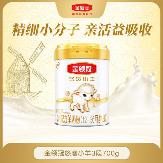 【咨询改价】伊利金领冠悠滋小羊1-3岁儿童荷兰羊乳配方羊奶粉700g 商品图0