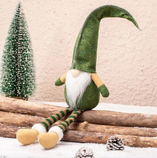 圣诞节装饰用品 无脸娃娃公仔  欧美风老人挂件 商品图3