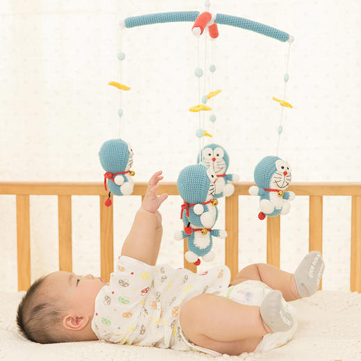 苏苏姐家KT&蓝猫咪木马婴儿音乐床铃手工diy编织毛线钩针材料包 商品图2