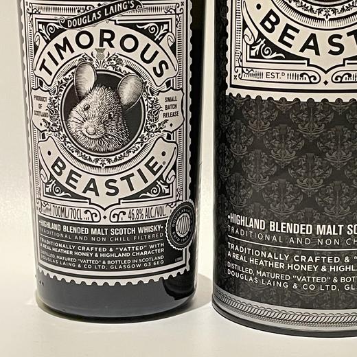 Timorous Beastie Highland Vatted Malt 黄金鼠⾼地调配⻨芽 威⼠忌 商品图0