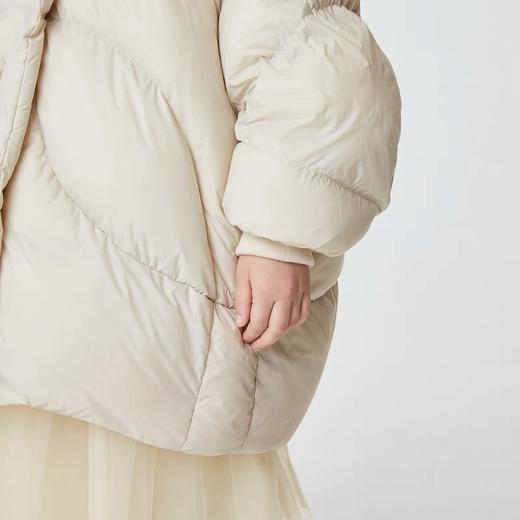江南布衣童装21冬装新款男女童连帽羽绒服1L0C31360 商品图3