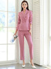 高端粉色西装套裙气质正装套装职业装面试医美皮肤管理工作服女装 商品缩略图1