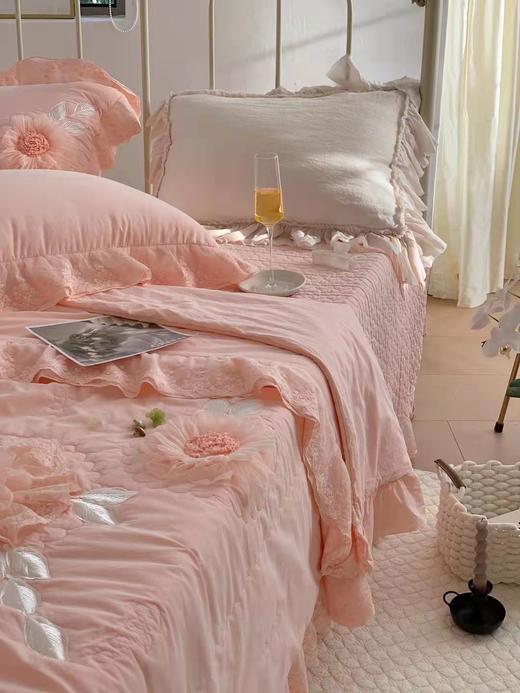 纯棉四件套 床单被罩 枕套 被子 薄被套 被套 商品图3