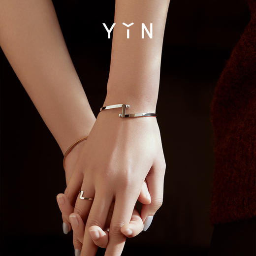 「一」太极一生二点线手镯 商品图7