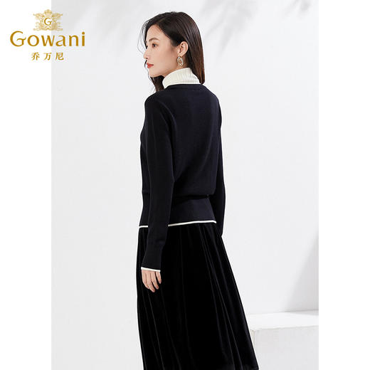 【100%绵羊毛】乔万尼针织衫亲肤软糯保暖EI4M627 商品图3