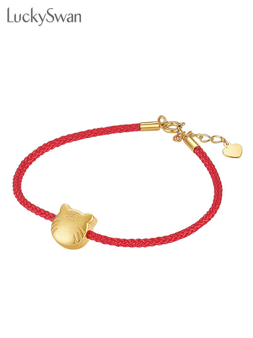 LUCKY SWAN卷边吊牌项链女小众设计感百搭轻奢锁骨链毛衣链手链 商品图1