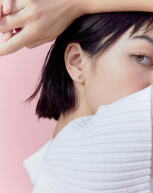 ZEGL999足银小豆丁耳钉女夏养耳洞耳环简约小巧耳饰品2021年新款 商品图1