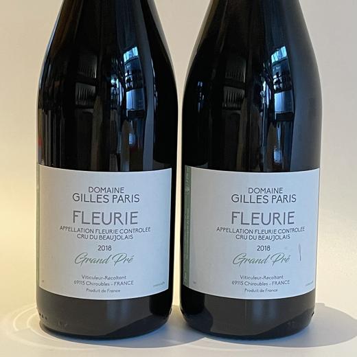 巴黎克里斯汀吉勒斯酒庄干红葡萄酒2018Domaine Christine et Gilles Paris Fleurie Rouge Grand Pre 2018 商品图0