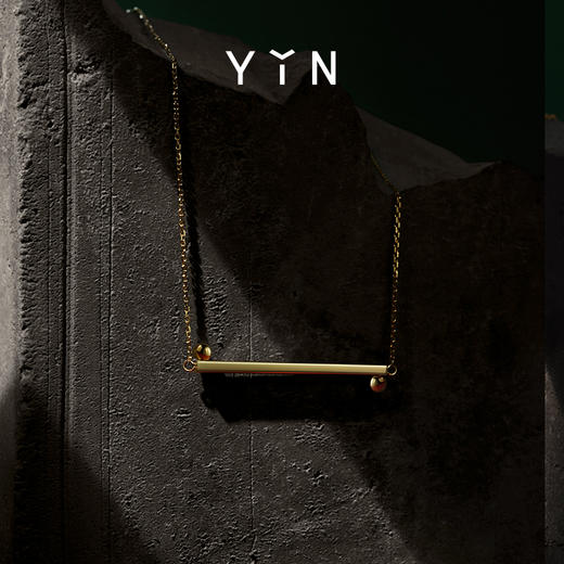 「一」太极一生二点线锁骨链 商品图7