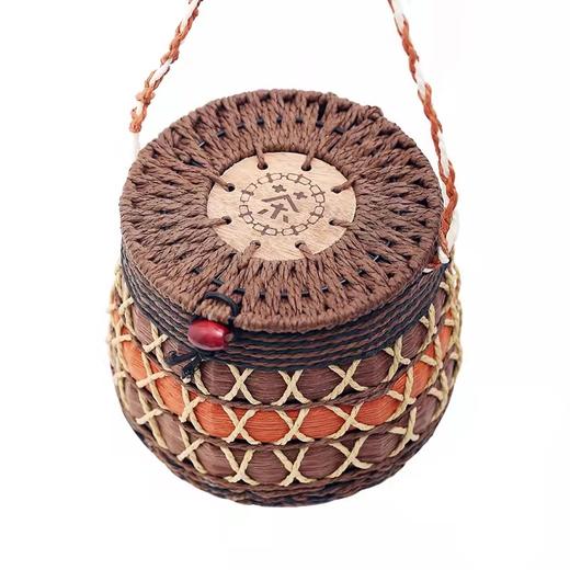 六堡茶 | 中茶  2022年中茶窖藏六堡茶8218箩装500g（2020年原料陈化） 商品图1