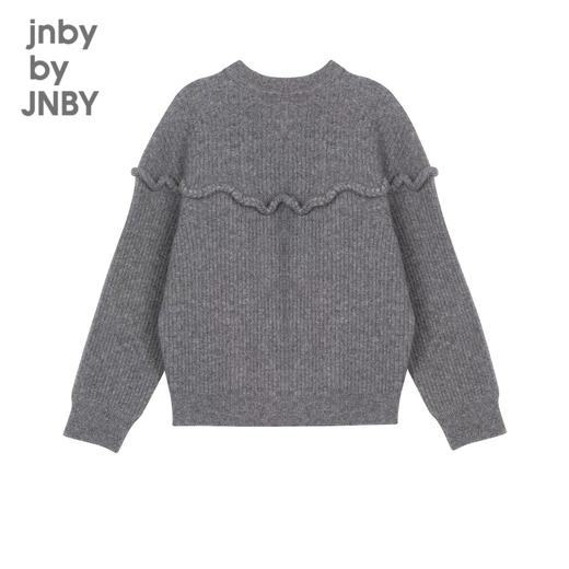 江南布衣童装21冬装新款男女童长袖套头毛衫1L0331110 商品图1