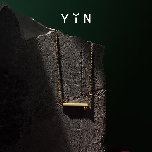 「一」太极一生二点线锁骨链 商品图9