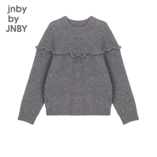 江南布衣童装21冬装新款男女童长袖套头毛衫1L0331110 商品图0