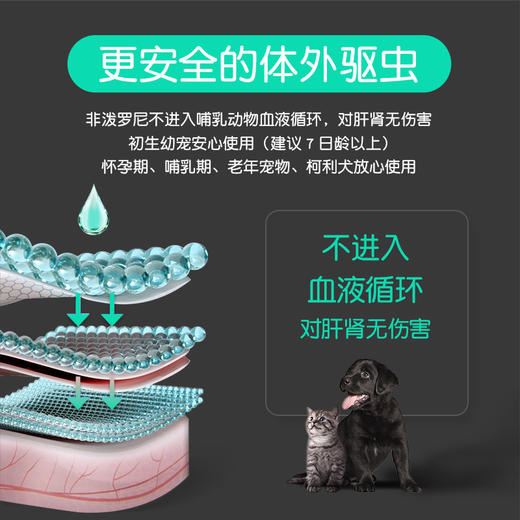 小宠虱敌非泼罗尼喷雾剂100ml 体外驱虫喷剂 安全高效去跳蚤虱子蜱虫 商品图2