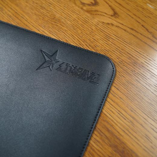 原创“中国制造，红潮公社”双面皮革电脑鼠标垫键盘垫-自留 商品图2