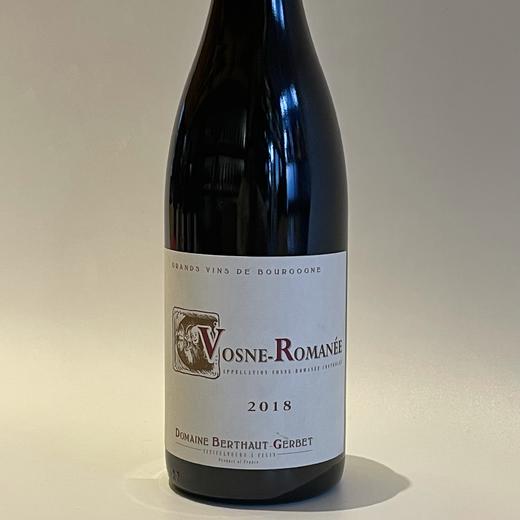 贝锋捷尔贝酒庄沃恩罗曼尼干红葡萄酒Berthaut Gerbet Vosne Romanee 2018 商品图0