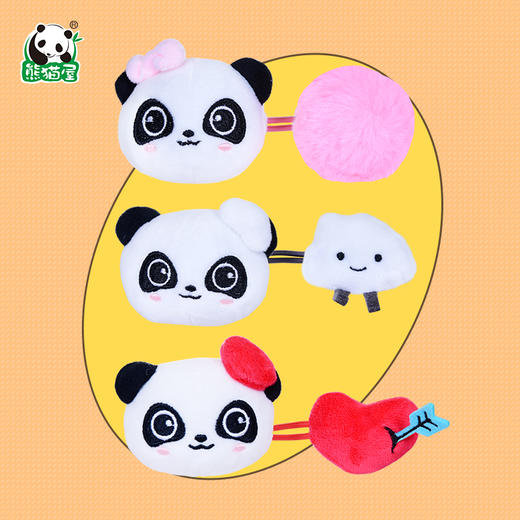 熊猫屋PANDAHOUSE 宝贝发箍发绳发夹发圈头饰 商品图3