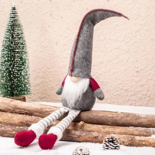 圣诞节装饰用品 无脸娃娃公仔  欧美风老人挂件 商品图2