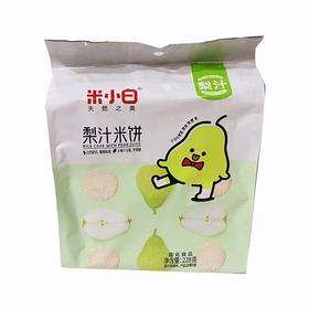 米小白梨汁米饼228g