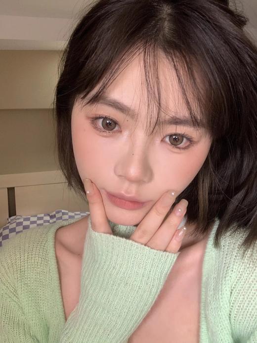 店主推荐丨杏仁糖棕·Hushlens丨雾面亚麻棕14.2mm（年抛/2片装） 商品图1