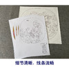 【有步骤、大彩图】郑玲玲工笔画白描底稿小品《玉堂富贵图》玉兰花初学者临摹花鸟线稿ZL65 商品缩略图4