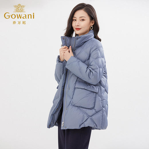 乔万尼90白鸭绒羽绒服菱格设计舒适保暖EI4T668 商品图2