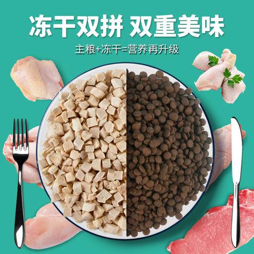 糗糗庄园-鸡肉冻干（大包500g） 商品图2