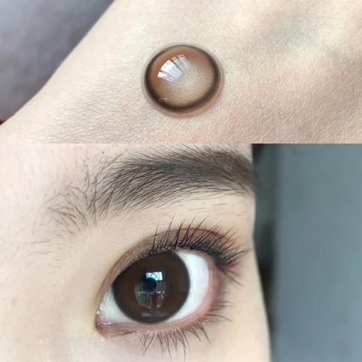 小红书爆款丨甜酒褐·Mosiki丨巧克力色初恋眼14.2mm（年抛/2片装） 商品图4