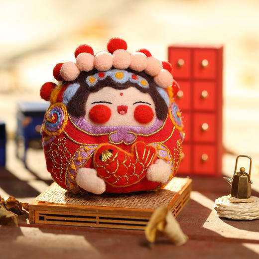 民间吉祥物 ▏大阿福 刺绣材料包 商品图3