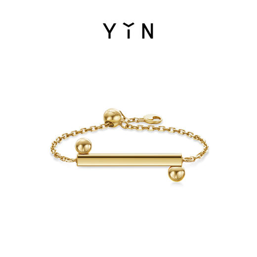 「一」太极一生二点线调节戒指 商品图4