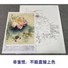 【有步骤、大彩图】郑玲玲工笔画白描底稿《和谐图》荷花螃蟹初学者临摹花鸟线稿ZL50 商品缩略图2