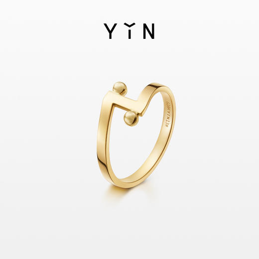 「一」太极一生二点线戒指 商品图0