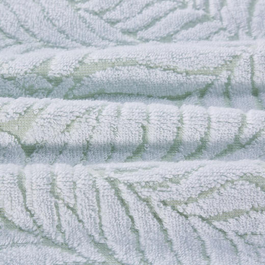 森林物语提花-悦生活方巾/绿2条装 商品图4