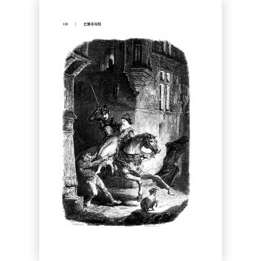 后浪正版 巴黎圣母院 浪漫主义文学小说巴黎圣母院插图珍藏版书籍 商品图9