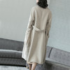 米思阳2025冬装新款欧美风一粒扣保暖双面呢大衣中长款羊毛外套女6354 商品缩略图7