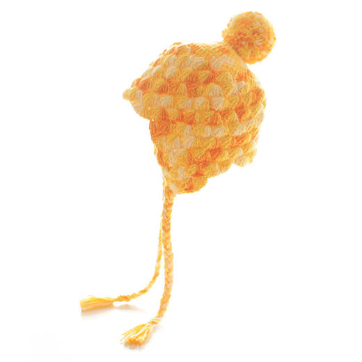 苏苏姐家全手工棉线宝宝儿童菠萝毛线团帽子婴儿编织材料包 商品图4
