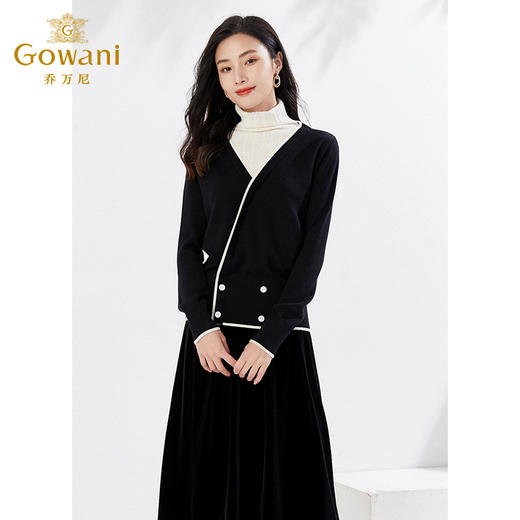 【100%绵羊毛】乔万尼针织衫亲肤软糯保暖EI4M627 商品图1