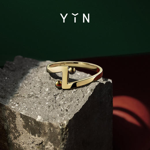 「一」太极一生二点线戒指 商品图4