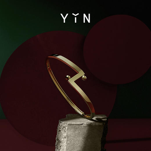 「一」太极一生二点线手镯 商品图11