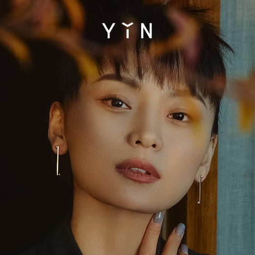 「一」太极一生二点线耳钉 商品图4