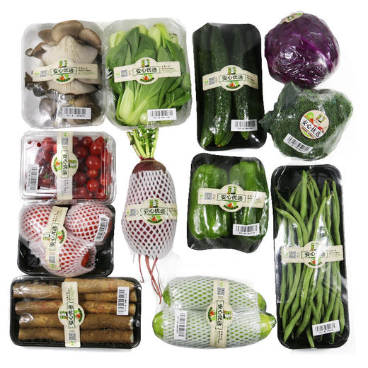 全年使用 蔬菜礼盒券 12种新鲜时令蔬菜新鲜现采  提货方便 京津冀包邮 商品图2
