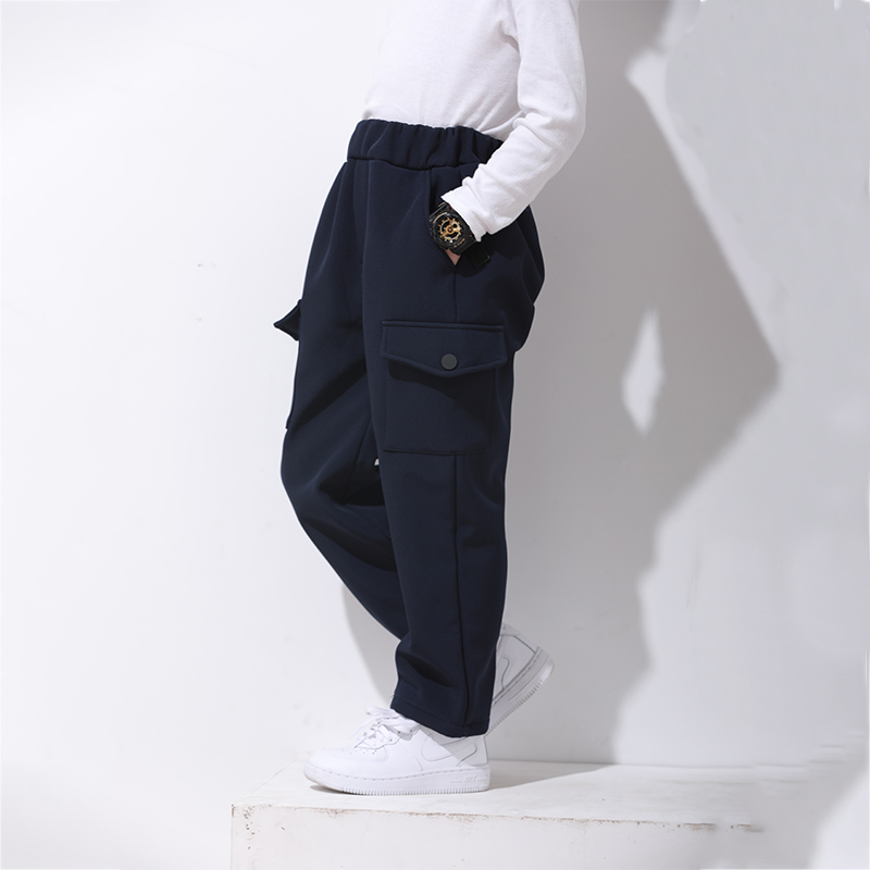 【2025反季抄底清仓】龙之涵 亲子款加绒保暖防风裤 中大童保暖裤子童装 婴幼儿A类标准