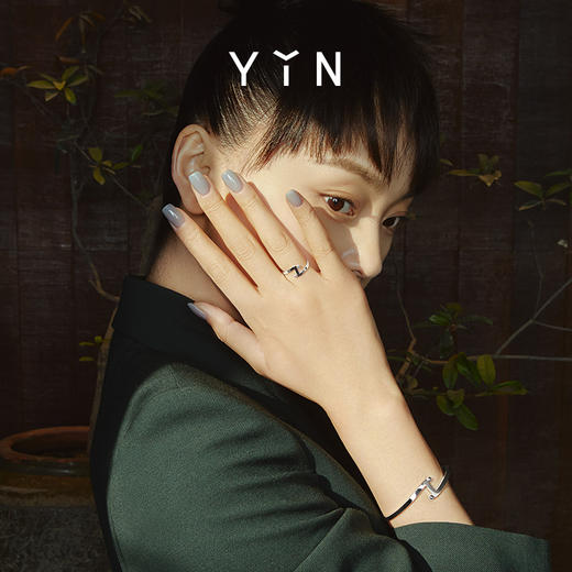 「一」太极一生二点线戒指 商品图3