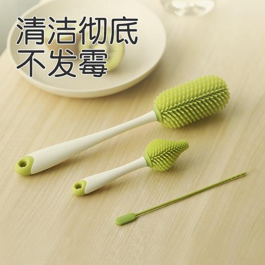 世喜硅胶奶瓶刷（三件套） 奶瓶刷、奶嘴刷、吸管刷 商品图2