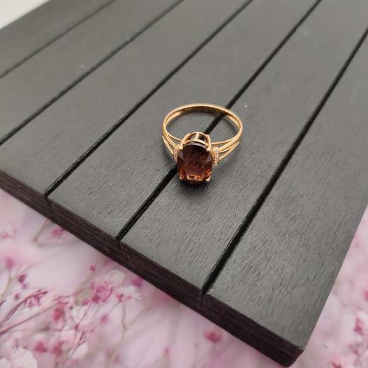 18K镶嵌碧玺戒指 商品图3